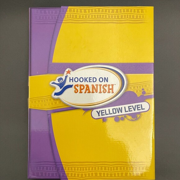 Hooked on Spanish Yellow Level Cards Workbook Replacement Add-on Ages 4-6 - Picture 1 of 4